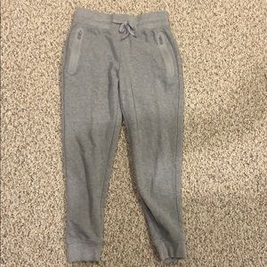 Gray joggers